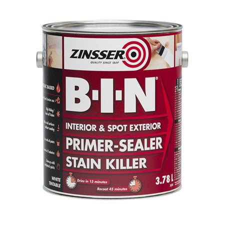 Zinsser BIN Primer Sealer White 3.75L