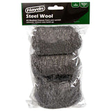 Haydn steel wool pack with clear packaging on a white background