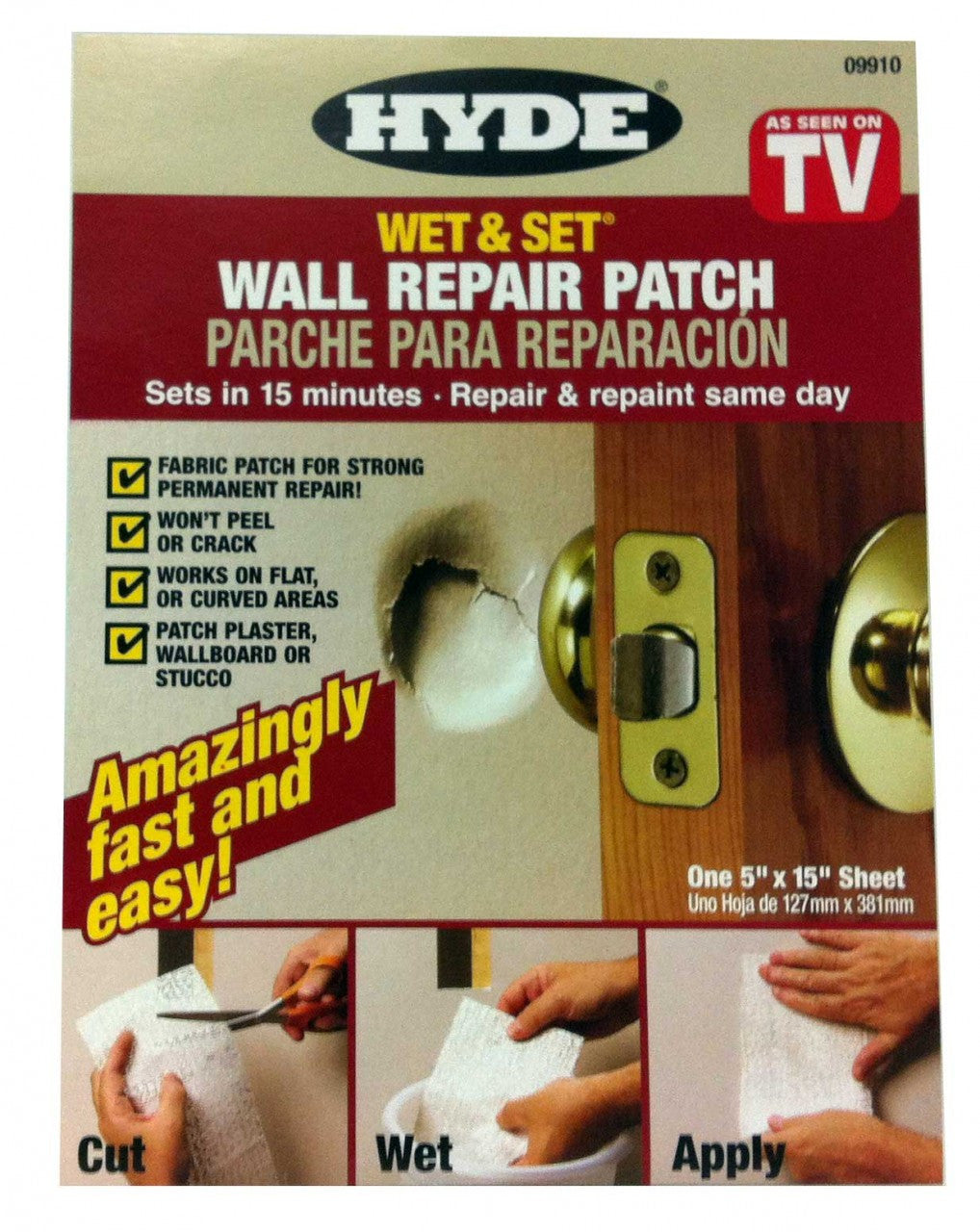 Wet And Set 30-Minute Wall & Ceiling Repair Patch