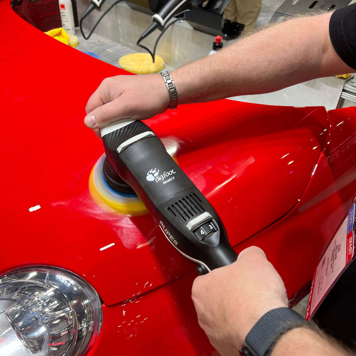 MARK V RUPES 15mm Big Foot Random Orbital Polisher - LHR15MV