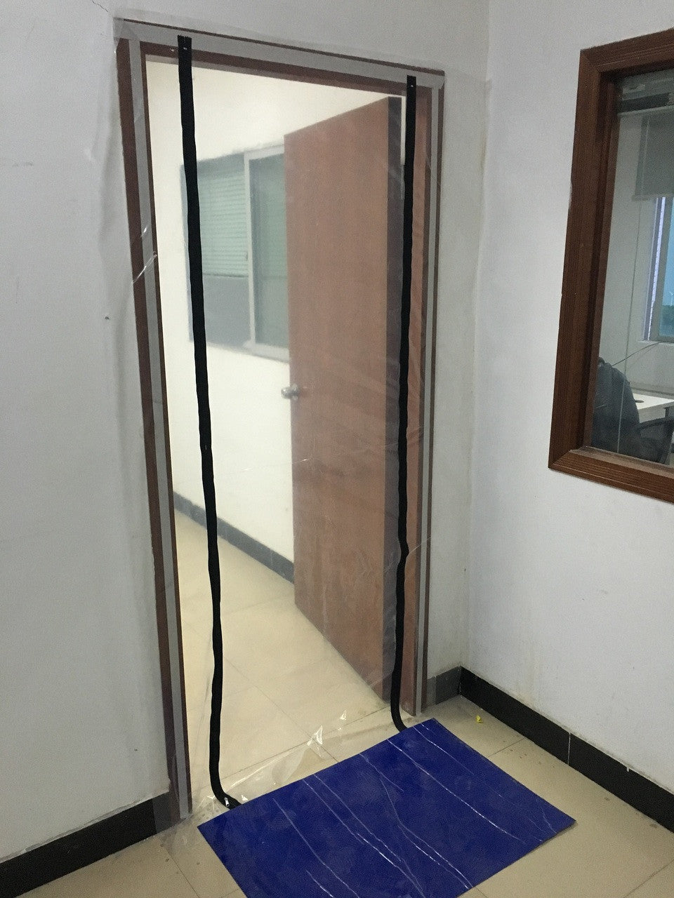 Temporary Renovators Door - Dual Zip