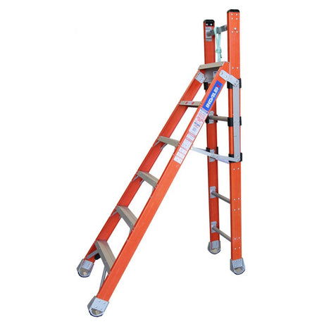 Indalex  Pro Series Fibreglass Step Extension Ladder - 150kg Load Rating