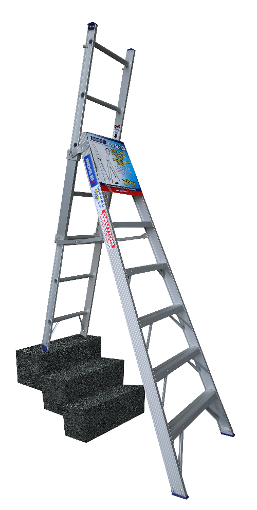 Indalex Pro Series Aluminium 5-Way Combination Ladders