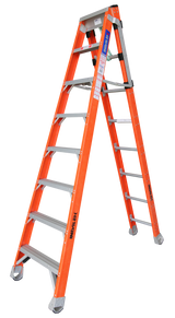 Indalex Pro Series Step, Extension and Stairway Heavy Duty Fibreglass Ladder