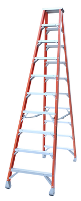 Pro Series Industrial Fibreglass Double Sided Step Ladder