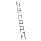 Industrial Aluminium Single Ladder - 180KG Load Rating