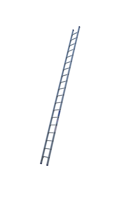 Industrial Aluminium Single Ladder - 180KG Load Rating