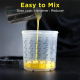 Inokraft 850ml Disposable Paint Cup System - 6 Pack