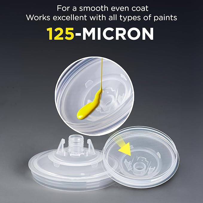 Inokraft 850ml Disposable Paint Cup System - 6 Pack