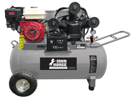Iron Horse Portable 8HP Powerdyne Engine Compressor, AC21P