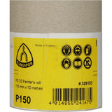 10m x 115mm Klingspor PS33 Zinc Stearate Sanding Rolls - Perfect For Decorating Applications