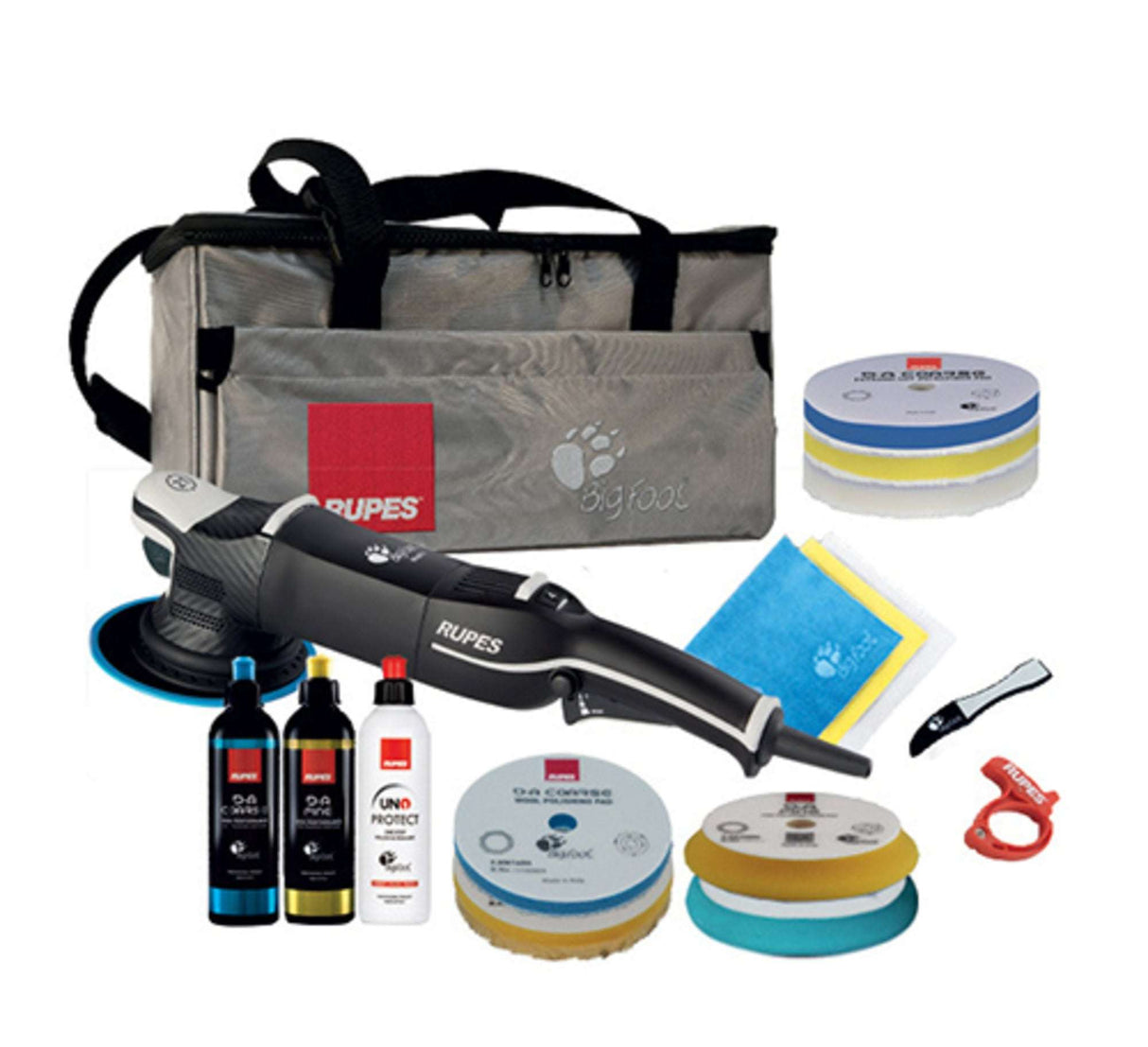 MARK V RUPES 21mm BigFoot Random Orbital Polisher Lux Kit
