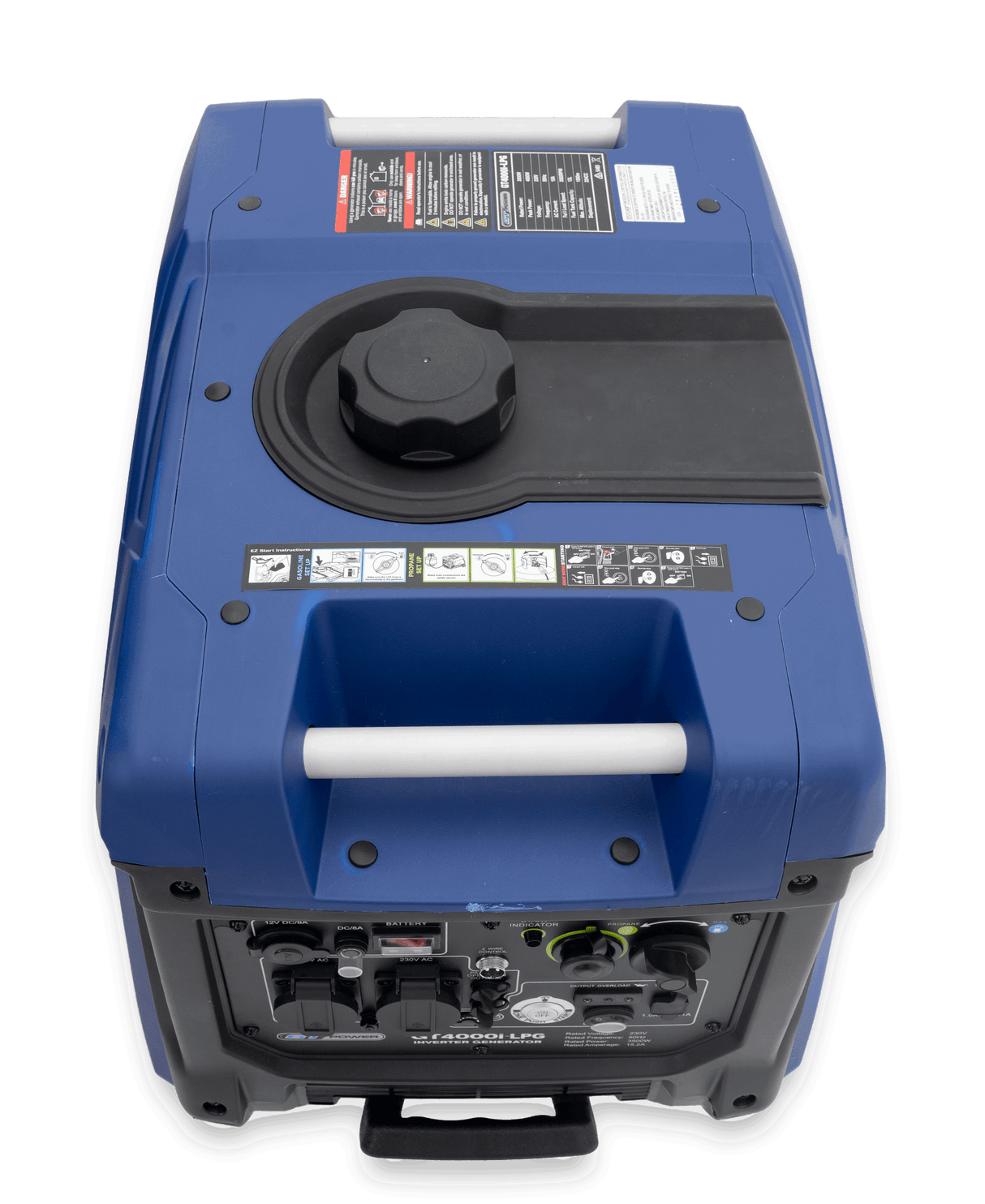 LPG And Petrol Dual Fuel GT Power Silenced Inverter 4000W Generator