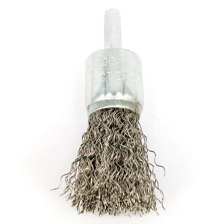 Spindle Mounted Stainless Steel End Brush