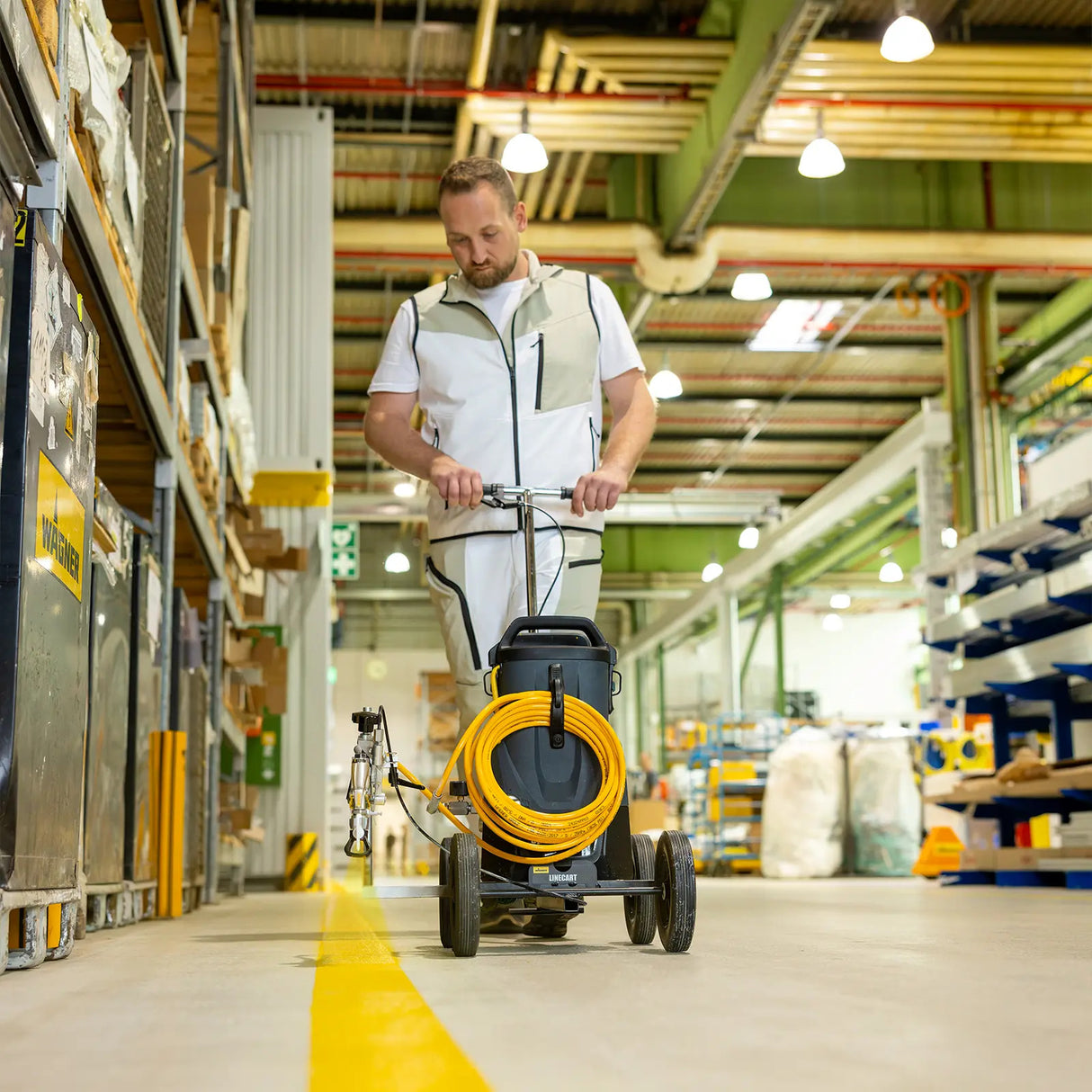 Wagner Line Cart with Backpack Sprayer 