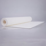 Roll of white paper on a gray background