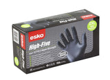 Black Nitrile Heavy Duty Powder Free Disposable Gloves 100 Per Box