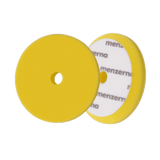 Yellow polishing pad with Menzerna branding 