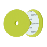 Yellow polishing pad with Menzerna branding
