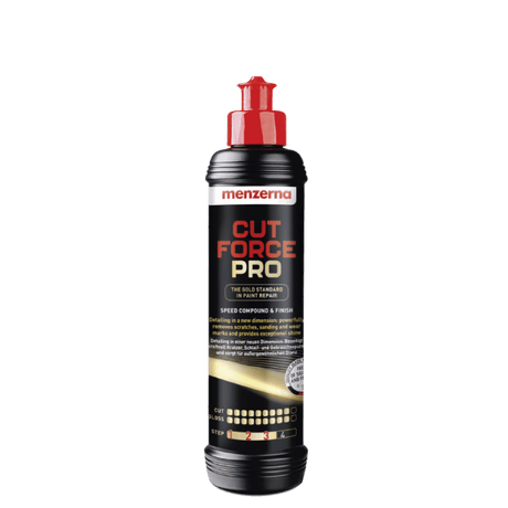 Menzerna Cut Force Pro Compound - Incredible Gloss On Clear Coats