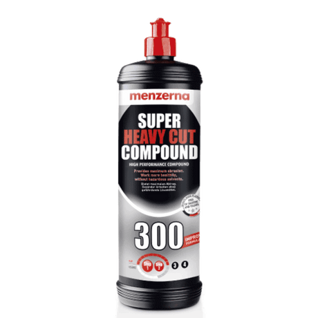 Menzerna Super Heavy Cut Compound 300 - Maximum Abrasion