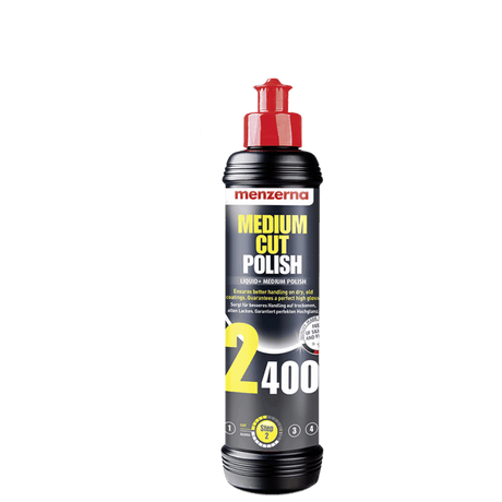Menzerna Medium Cut Polish 2400 - Balanced Correction For A Brilliant Finish