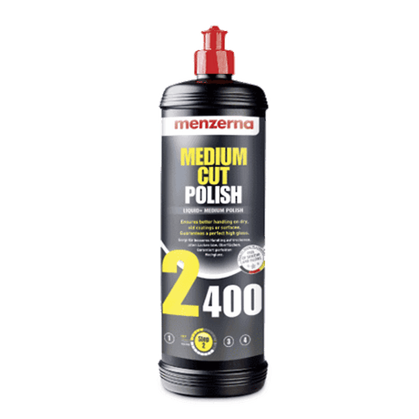 Menzerna Medium Cut Polish 2400 - Balanced Correction For A Brilliant Finish