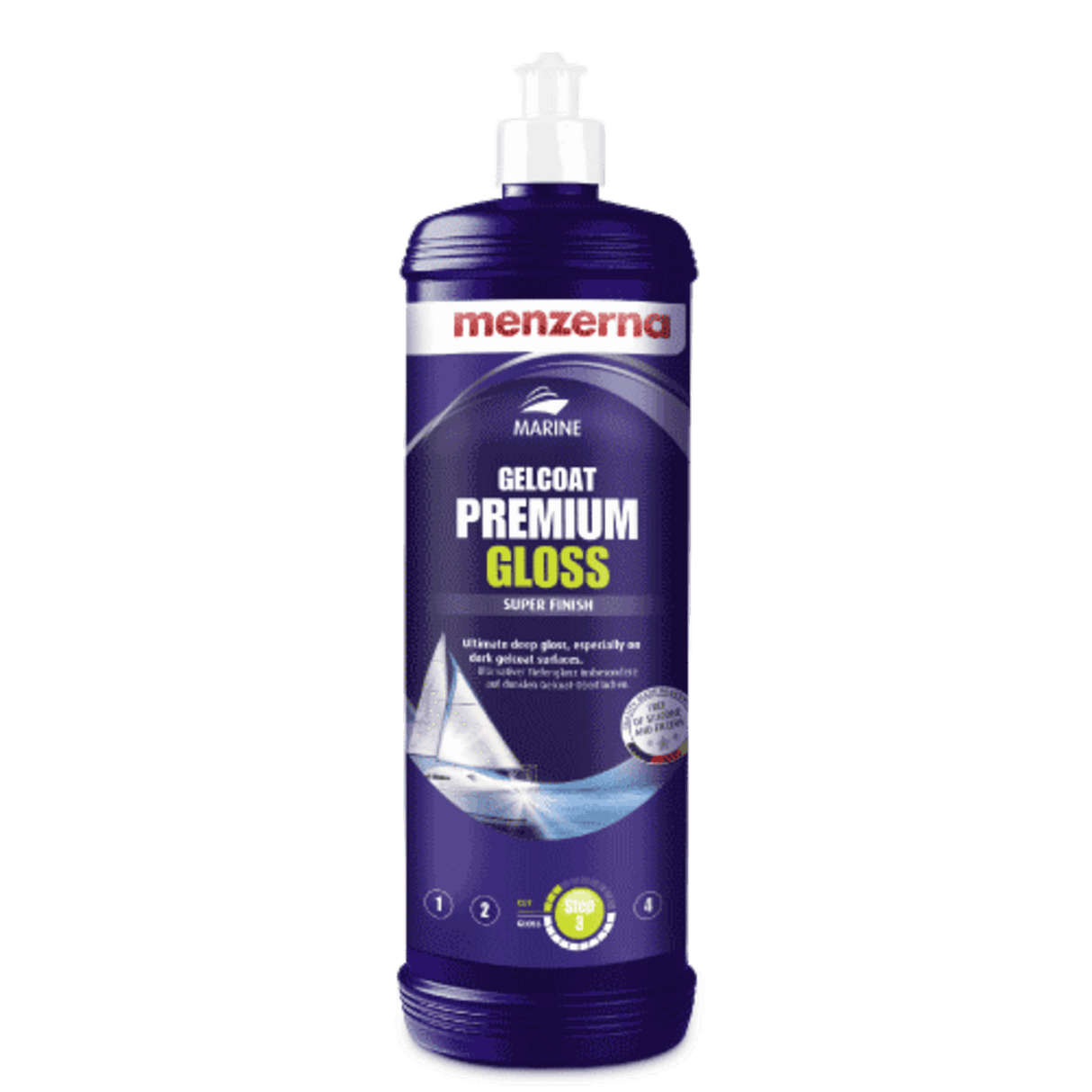 Menzerna Gelcoat Premium Gloss bottle 