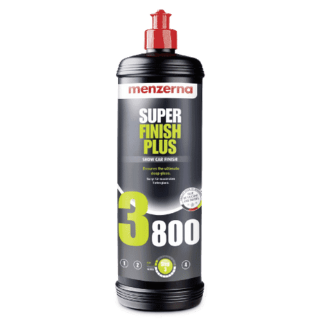 Menzerna Super Finish Plus 3800 – Maximum Gloss For Black Paint
