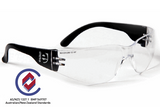 Magnum Medium Impact Anti Scratch Safety Glasses, Clear