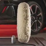 Car detailing tool with a car in the background