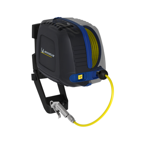 Michelin Wall Mounted Air Compressor with Hose Reel