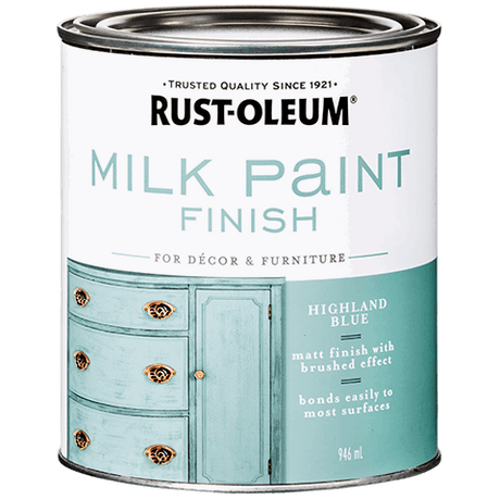 Milk Paint Finish Highland Blue