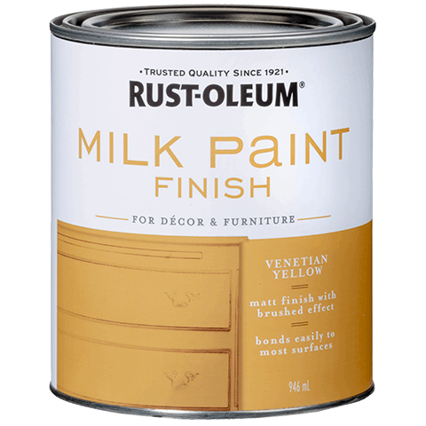 Milk Paint Finish Venetian Yellow
