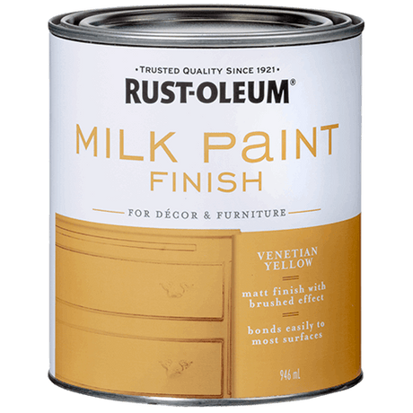 Milk Paint Finish Venetian Yellow