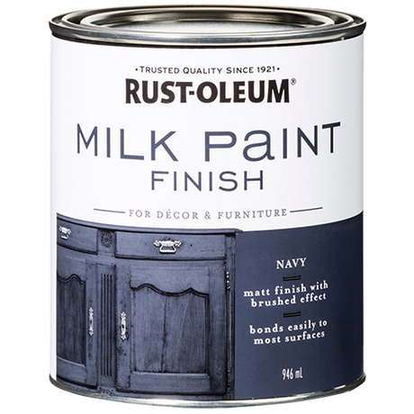 Milk Paint Finish Navy