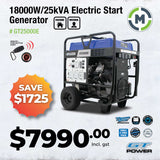 GT Power 'Big Boy' 18,000W Electric Start Generator, GT25000E