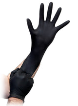 Black Nitrile Heavy Duty Powder Free Disposable Gloves Promo