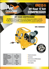 Air Command 12V Off-Roader Compressor ORC12-5 Brochure