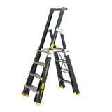 AdjustaStep Fibreglass Height Adjustable Platform Ladder 4-7 step