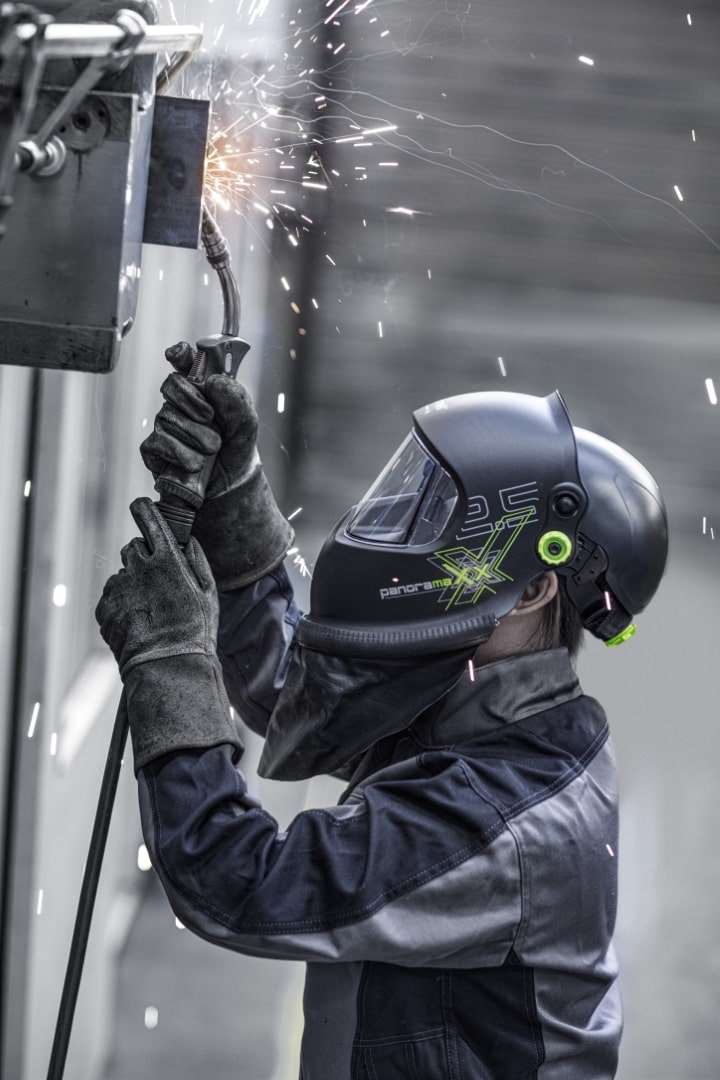 Optrel Panoramaxx CLT Welding Helmet - View The Welding Pool In A Clarity Never Seen Before - FREE Gift