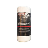 Roll of microfiber cloths 