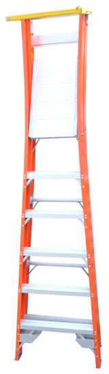 Safety Gate on Fibreglass Ladder