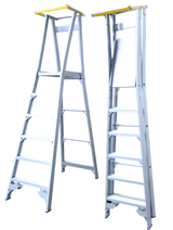 Safety Gate on Aluminium Ladders