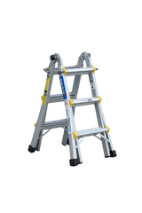 Pro Series Aluminium Industrial Telescopic Ladder - 4 Ladders In 1