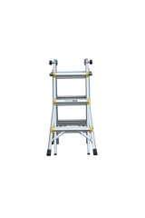 Pro Series Aluminium Industrial Telescopic Ladder - 4 Ladders In 1