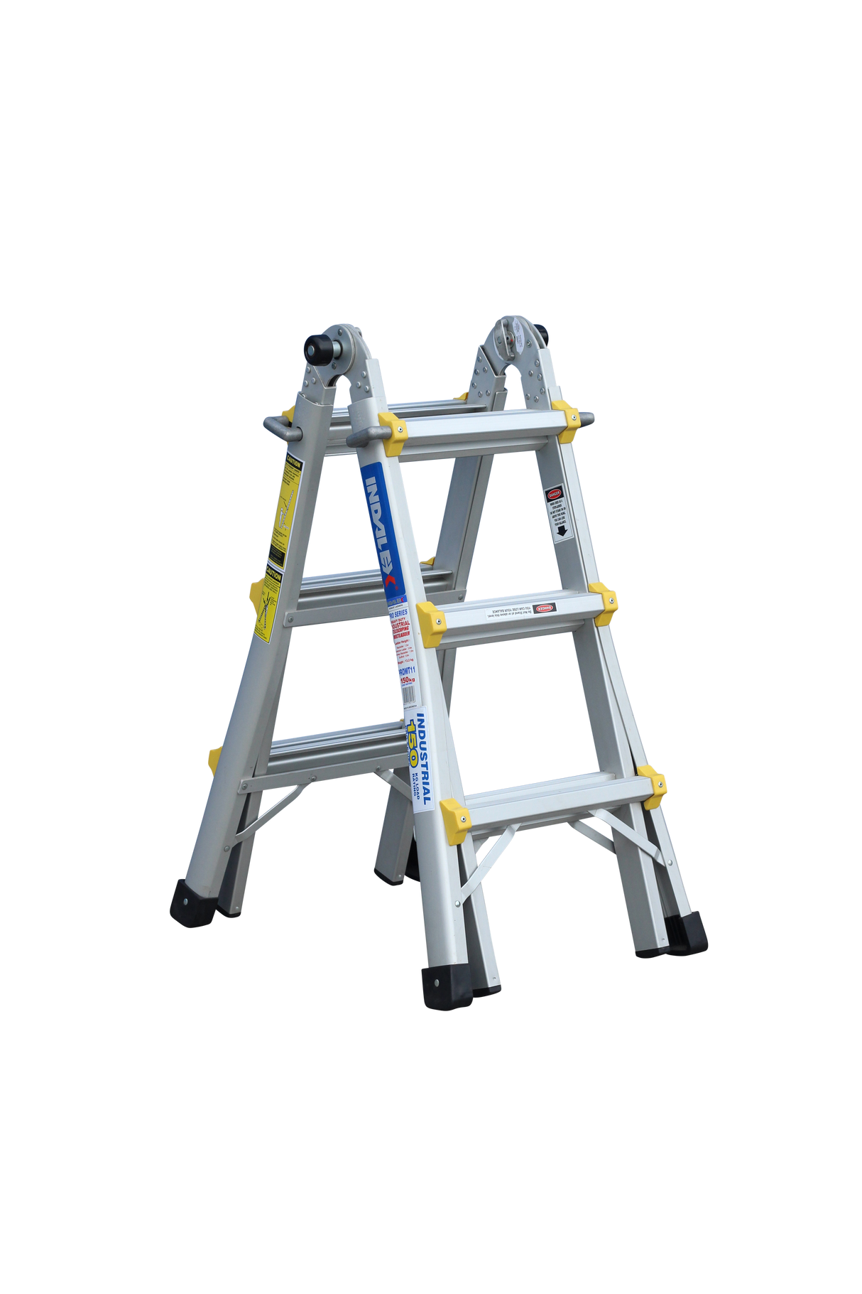 Pro Series Aluminium Industrial Telescopic Ladder - 4 Ladders In 1