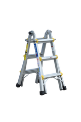 Pro Series Aluminium Industrial Telescopic Ladder - 4 Ladders In 1