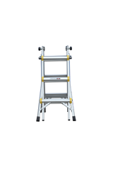 Pro Series Aluminium Industrial Telescopic Ladder - 4 Ladders In 1