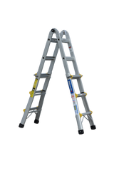 Pro Series Aluminium Industrial Telescopic Ladder - 4 Ladders In 1